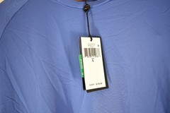 RLX Ralph Lauren Golf Performance T-Shirt Mens Large Blue Long Sleeve New