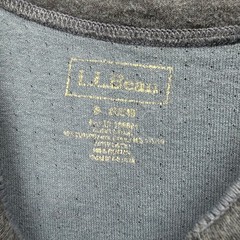 LL Bean Henley Shirt Mens Medium Blue River Driver Wool Blend Base Layer Outdoor