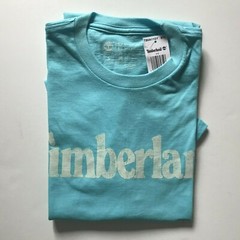 NWT Timberland Men’s Faded Linear Logo Short Sleeve Crew Neck T-Shirt Tee A11GY
