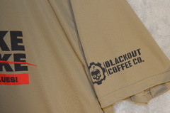 Blackout Coffee Co. A4.com Men’s Graphic T-Shirt Size XL Khaki
