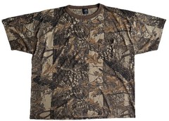 VTG 80s 90s Ace Sportswear Sniper Camo Pocket T Shirt Single Stitch Men’s 3XL