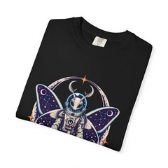Alien Moth Astronaut Graphic T-Shirt