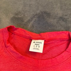 Augusta Sportswear NFL Flag Football Coach Red T Shirt Adult Large