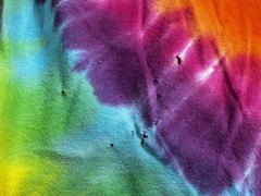 Peace Frogs Shirt Mens Medium Tie Dye Back In The Day Hippie Graphic Tee T-Shirt