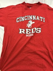Cincinnati Reds Shirt Mens XL Red Baseball Tee T-Shirt Genuine Merchandise MLB