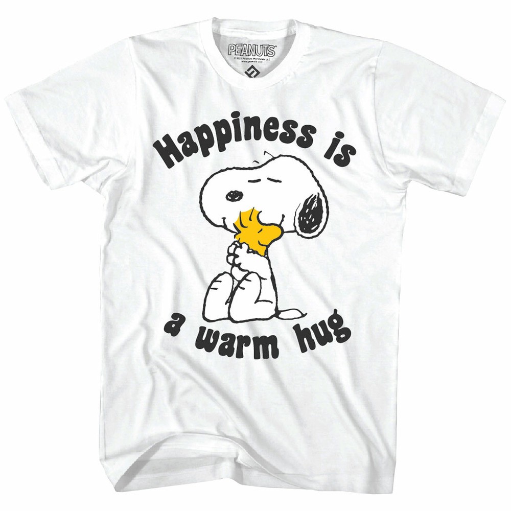 Snoopy and Woodstock Happiness is a Warm Hug T-Shirt