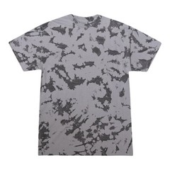 Multi-Color Tie Dye Iced T-Shirts, Adults Short Sleeve Cotton Colortone