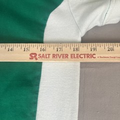 EIRE Ireland Mens Sz M Soccer Football Rugby Shirt Green White Shamrock #10 Logo
