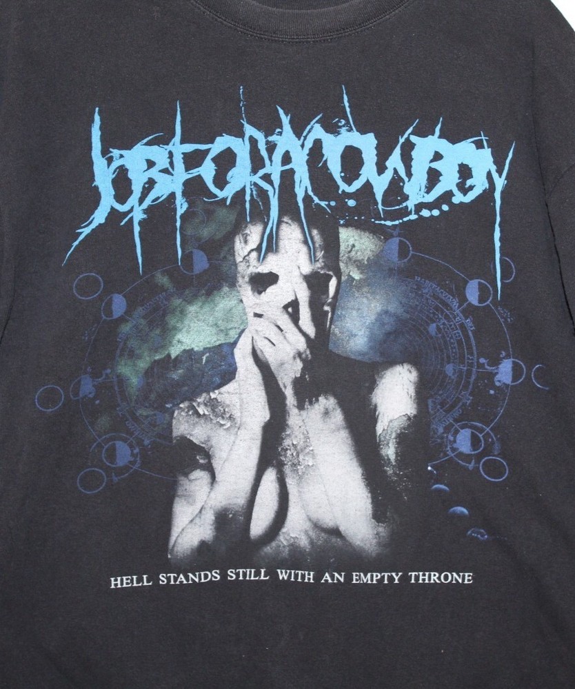 Vintage Job for a Cowboy Band Black Shirt Unisex S to 5XL Free Shipping AC241