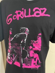 GORILLAZ SHIRT Color BLACK Size XL