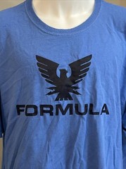 Formula Speed Boat Racing Double Stitch Blue T-Shirt Sz 3XL Vintage Water Sports