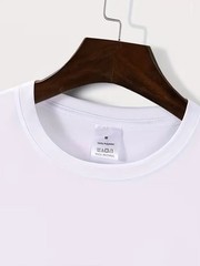 Letter Art Graphic 100% Cotton Men’s T-Shirt Suitable for Daily Casual Wear