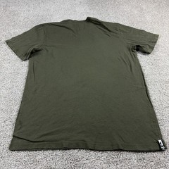 Paka Shirt Mens Medium Green Baby Alpaca Wool Blend Crew Neck Short Sleeve
