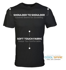 Gildan Men’s Cotton Crew T-shirts 5 Pack- Assorted Black, Size S