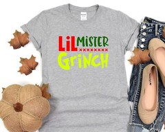 Lil Mister Grinch Shirt, Christmas Tee, Grinch T-Shirt, Christmas Gift