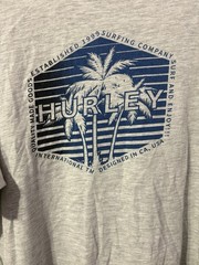 Hurley Men’s Gray Graphic T-Shirt SZ L SInce 1999 98 cotton