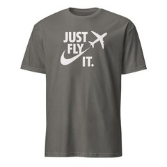 Just Fly It shirt, pilot shirt pilot gift Multiple Color Options