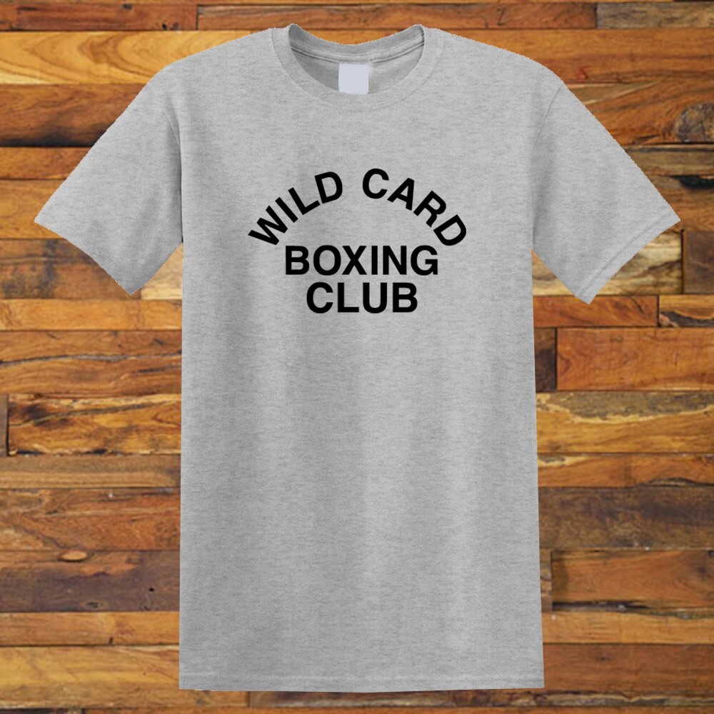 Wild Card Boxing Club Gym Men’s Gray S-5XL