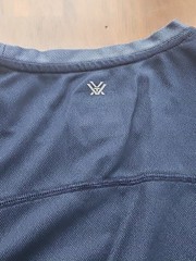 Vortex Optics Short Sleeve Performance Shirt Men’s M Blue 2 Tone Breathable