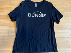 Men’s Medium Destiny 2 Bungie Video Games Experience Staff Black Cotton T Shirt