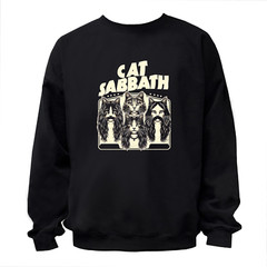 Cat Sabbath Graphic T-Shirt / Hoodie / Sweatshirt Cats Unisex Top Women Men