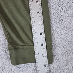 Left Coast Tee Men’s XXL Long Sleeve Pima Cotton Olive Green Luxury Basic Peru