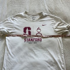 Nike Stanford Cardinal XL T-Shirt 23rd Directors Cup 1994-2017 White Maroon