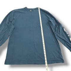 Carhartt K231 Teal Blue Long Sleeve T-Shirt Sleeve Original Fit Men’s Size M