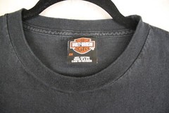 Vintage Harley Davidson Eagle Pacific Sunset Hawaii Black T-Shirt Size 2XL XXL