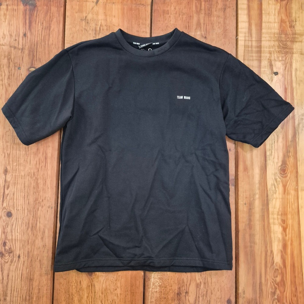 Team Wang Design Black Graphic T-Shirt Official Member Streetwear Size 2