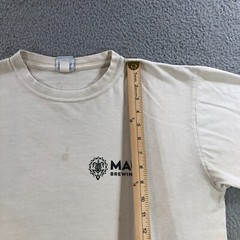 crazy shirt maui brewing T shirt mens L cream tan coconut dye