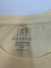 Men’s Shirts, (New w/tags), George Short Sleeve Crew Neck Pocket Tee 3XL (54-56)