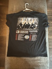 Creed 2024 Are You Ready Tour T-shirt with 3 Doors Down Mens Medium