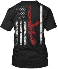 Ak 47 Flag T-Shirt Made in the USA Size S to 5XL