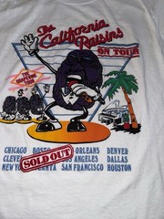 80’s, 90’s Vintage NOS XL Single Stitch California Raisins White T-shirt. USA