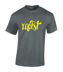 MOIST MENS T SHIRT FUNNY RUDE DESIGN GIFT IDEA PRESENT STAG JOKE COOL TOP