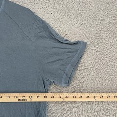 Free Fly Shirt Mens Medium Blue Performance Bamboo Crewneck Lightweight Tee