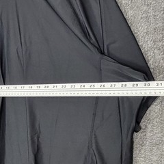 Hodo Crewneck T-Shirt Mens Big and Tall 6X Black Short Sleeve Performance Tee