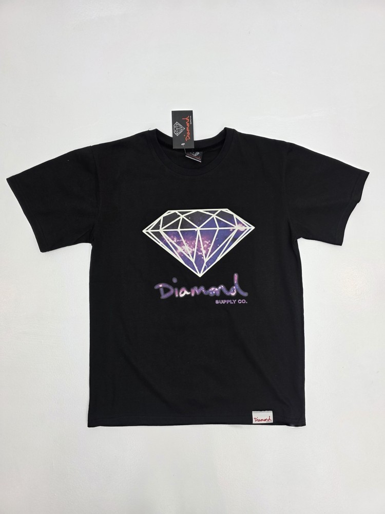 Diamond Supply Co. Galaxy Logo T-Shirt – Black – Unisex Large – New With Tags