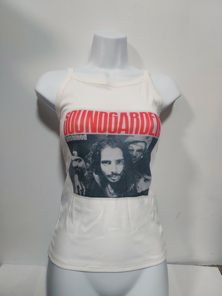 Soundgarden tank top ribbed soundgarden crop top Chris cornell shirt any xs-3xl