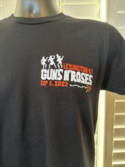 Official Guns N Roses 9/6/23 Lexington KY Event Shirt Size Medium New