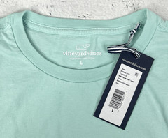 Vineyard Vines Men’s Short Sleeve Pocket T-Shirt Mangrove Mint Size Large – NEW