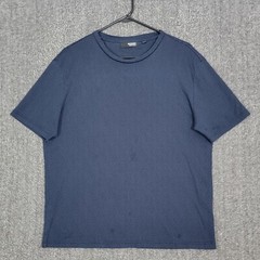 Murano Liquid Luxury T-Shirt Mens Large Blue & Black Soft Cool Breathable