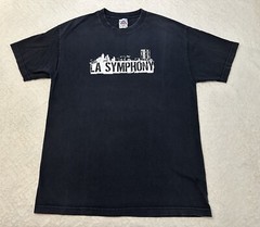 Vintage 2000s Y2K LA Symphony Rap Hip Hop Group Music Promo Streetwear T-Shirt L