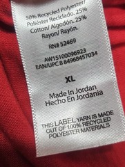 Men’s Crew Neck T Shirts XL Athletic Works Red Lot of 3 Short Sleeve 48 in Chest