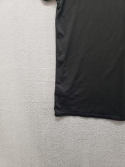 Uniqlo Airism Men T Shirt S Black Crew Neck Short Sleeve Stretch Pullover Casual