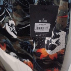 No Boundaries Multi-Color Skull and Fowers Tank Top Men’s Size S