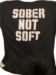 Contraband Clothing / Sober Not Soft Custom Made To Order T shirt