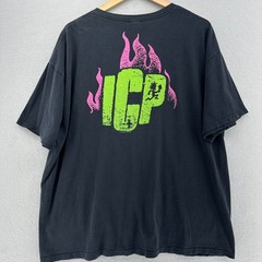 2010 Riddle Box ICP Insane Clown Posse Black Double Sided TShirt 2XL Juggalo Y2K