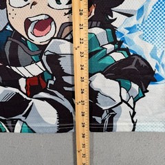 My Hero Academia Deku Todoroki Uraraka Tank Shirt Jersey Mens Large Blue Anime